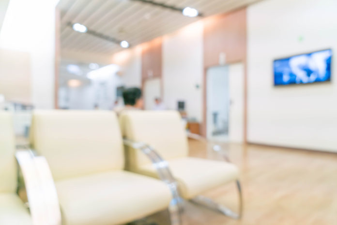 abstract blur in hospital clinica craiova