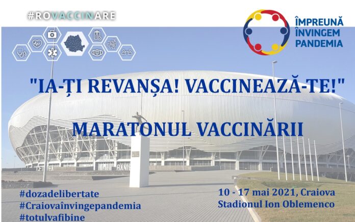 dolj, maraton vaccinare maraton, vaccinare, craiova