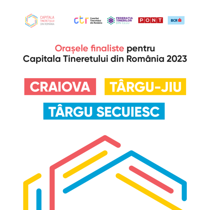 Craiova, Târgu-Jiu, Târgu Secuiesc sunt orașele finaliste pentru Capitala Tineretului din România 2023-1