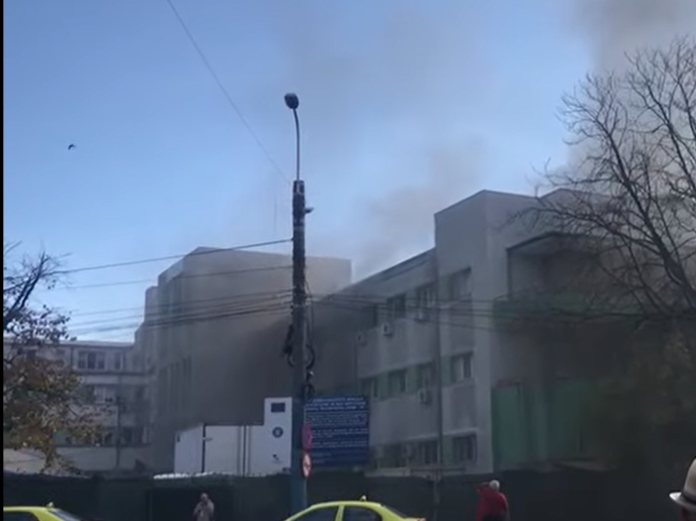 incendiu spital constanta