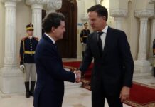 Mark Rutte, primit de Nicușor Dan la Palatul Cotroceni!
