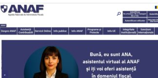 ANAF lansează „ANA”
