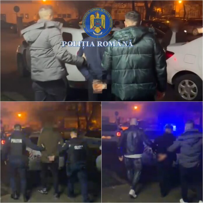 Trei persoane reținute pentru furt calificat