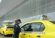Controale în zona Aeroportului Craiova: amenzi de peste 7.000 de lei și vehicule scoase din circulație