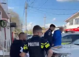 Scandal violent în Piscu Vechi: doi bărbați, reținuți după ce au agresat un consătean în plină stradă