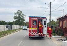 Accident mortal în Coșoveni: un biciclist a murit după ce a lovit un cap de pod!