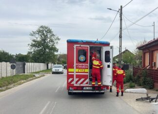 Accident mortal în Coșoveni: un biciclist a murit după ce a lovit un cap de pod!