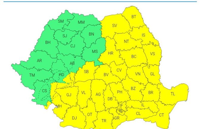 Ploile revin în forță!