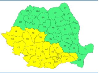 Weekend cu vreme extremă în Oltenia: ploi torențiale, grindină și vijelii