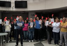 Încă o zi de proteste la ANAF Dolj