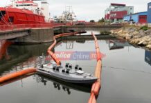 Dronă marină descoperită în Portul Constanța. Dispozitivul a explodat