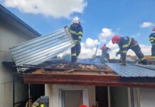 Incendiu la o gospodărie din Țuglui