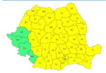 Oltenia intră sub Cod Galben de furtuni și vijelii. Vânt puternic, grindină și ploi torențiale, miercuri