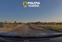 Urmărire ca în filme în Craiova! Un șofer fără permis a fugit de polițiști și a fost prins în Braniște