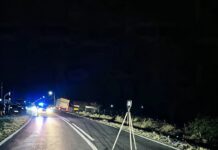 Accident mortal pe DN 55, în afara localității Teasc