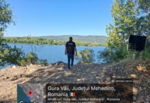 Deșeuri din construcții aruncate în albia Dunării. Amendă de 40.000 de lei în Mehedinți