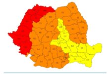 Cod portocaliu de temperaturi de până la 38°C și nopți tropicale. Urmează și furtuni puternice