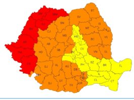 Cod portocaliu de temperaturi de până la 38°C și nopți tropicale. Urmează și furtuni puternice Cod portocaliu de temperaturi de până la 38°C și nopți tropicale. Urmează și furtuni puternice