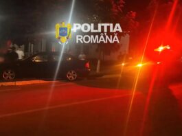 A derapat și a intrat cu mașina într-un copac, la Ostroven