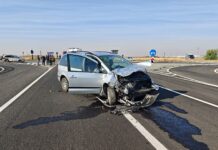 Accident rutier pe E79, în Moțăței. Un copil și un adult, transportați la spital
